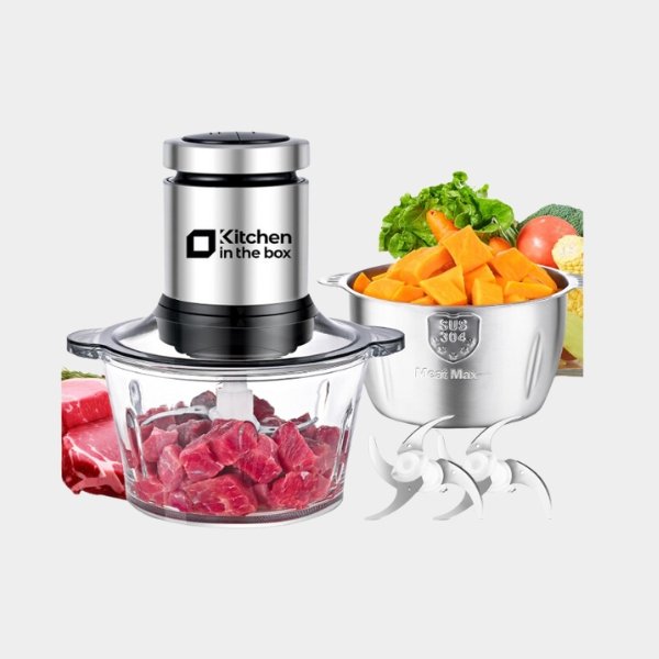 Home-3.jpg Kitchen in the box Food Processors,Mini Meat Grinder & Food Chopper - Image 1